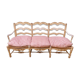 Radassier  Provençal en bois canapé banquette