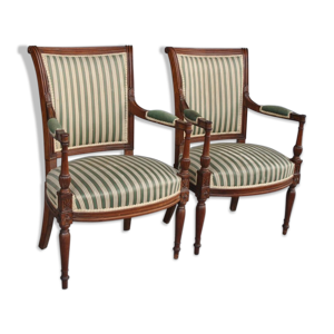Paire fauteuils - style