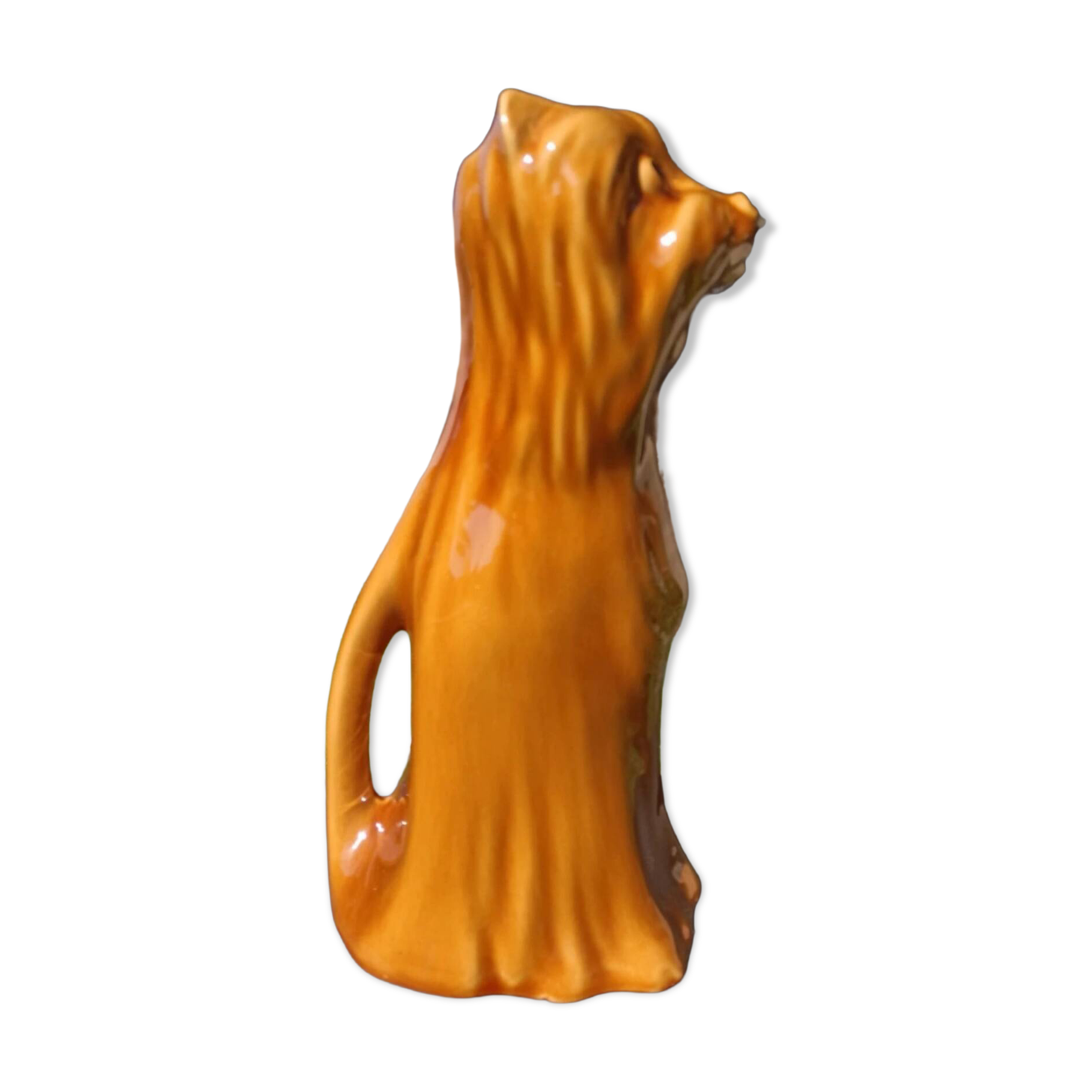 Pichet/Carafe zoomorphe céramique rétro
