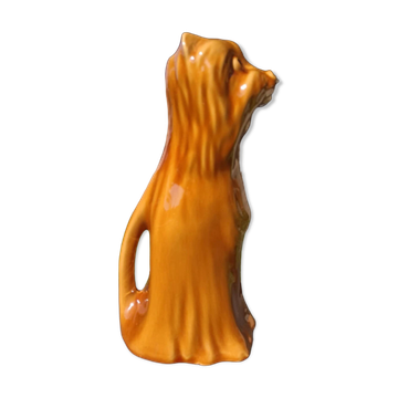 Pichet/Carafe zoomorphe céramique rétro