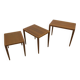 Nest of teak tables – H.W. Klein for Bramin, Denmark 1960 | Mid-Century