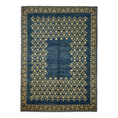 Tapis Oushak en laine noué à la main turc 253 cm x 344 cm