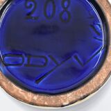 Large ceramic art deco vase by Odyv blue sèvres