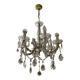 Antique Murano 5-branch tassel chandelier