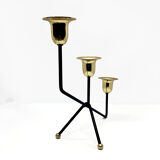 Minimalist table candlestick, belgium, 1970s