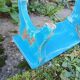 Old wooden stool / step stool