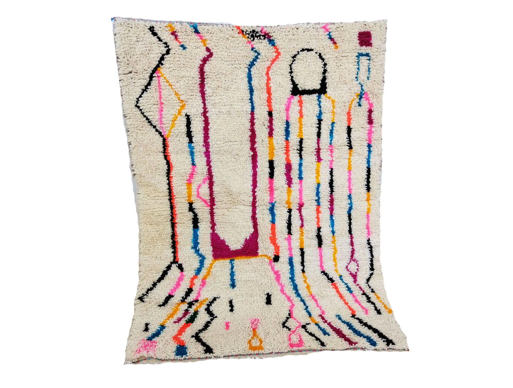 Moroccan carpet 136x102cm