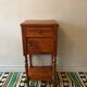 Old oak bedside table