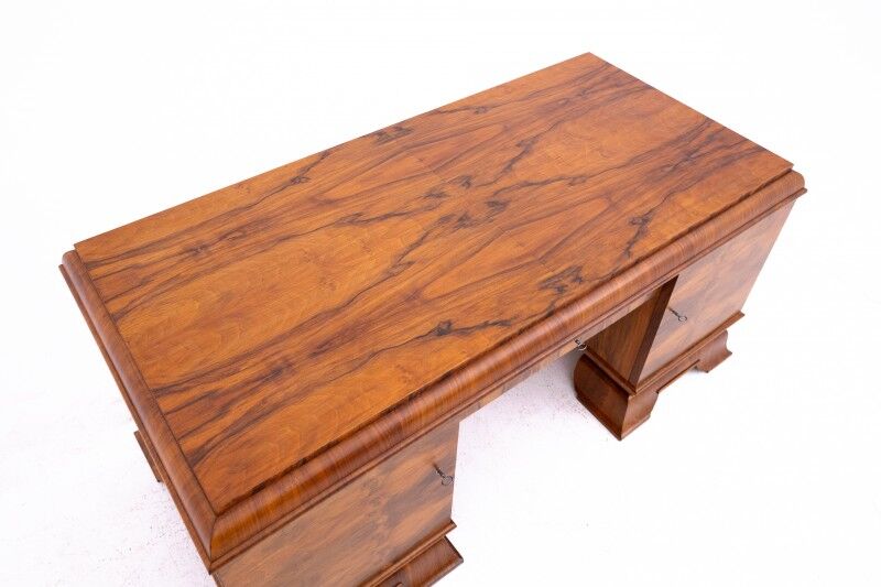 Art Deco office set from the 1930s, Poland. After renovation.