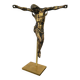 Ancient bronze Christ on a contemporary base