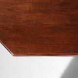 Art Deco carved oak Side Table, Belgium ca. 1920