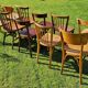 Set de 10 chaises bistrot