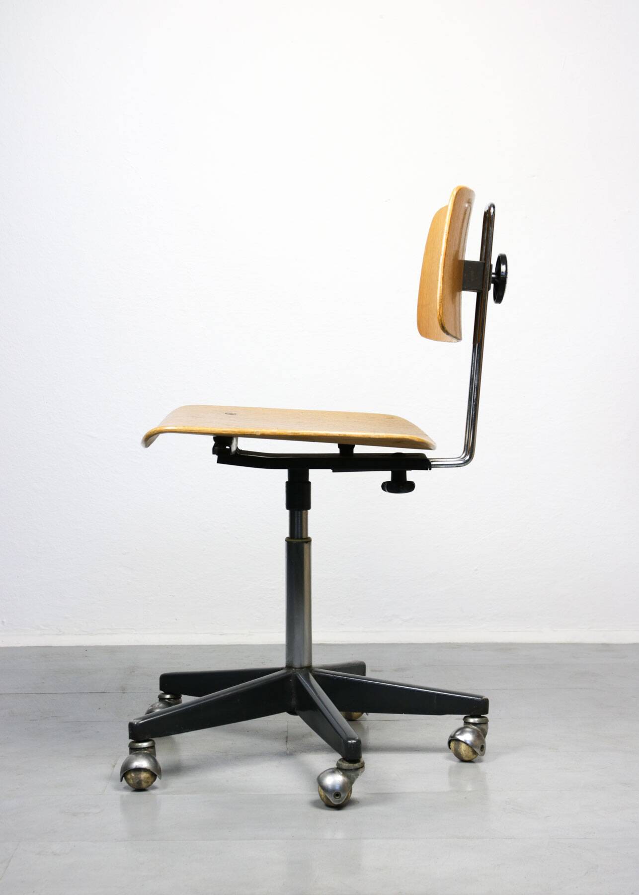 Vintage Adjustable Swivel Office Chair