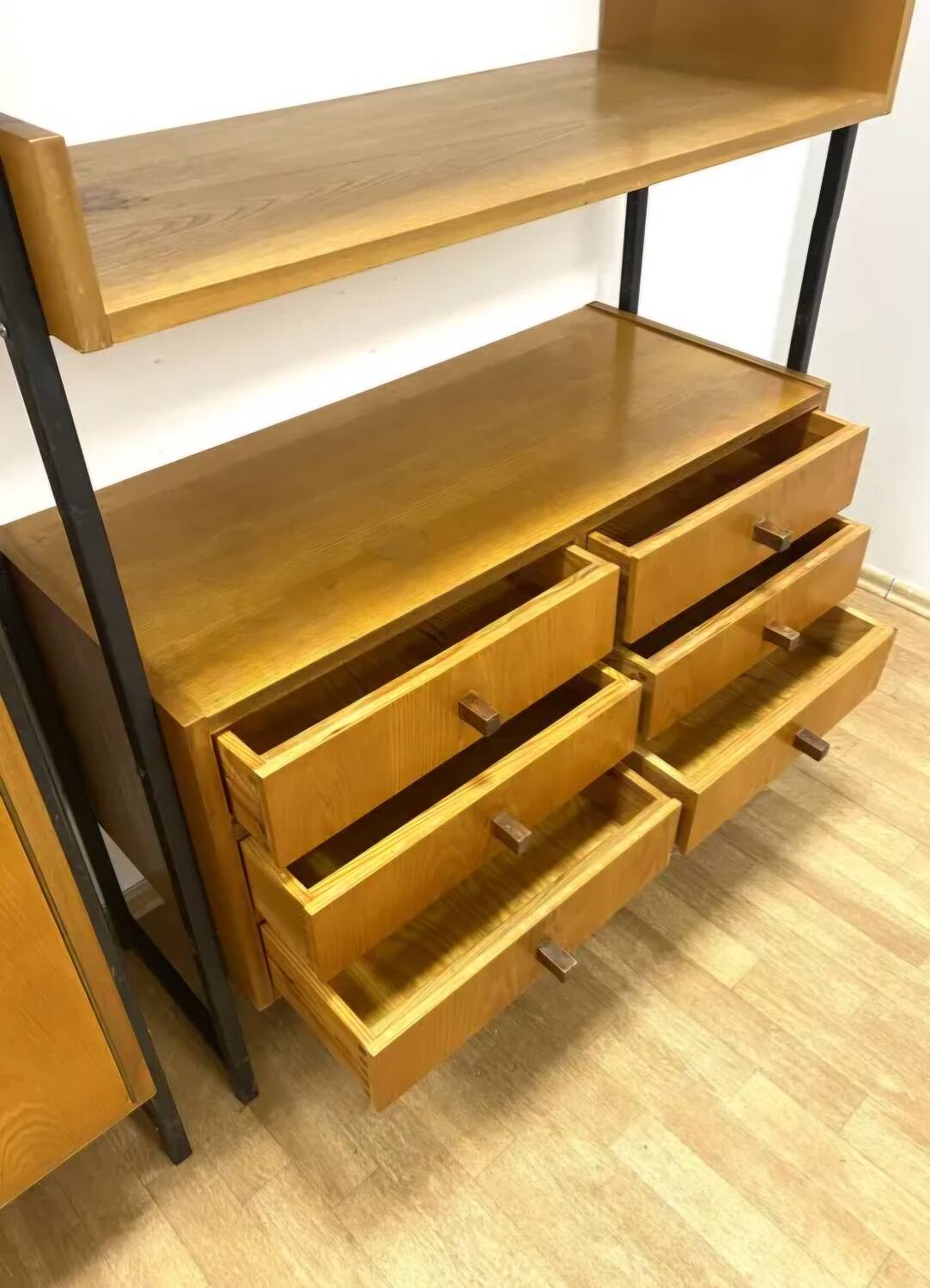 Drevotàr storage unit, Czech vintage 1960s