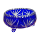 Bowl in blue crystal