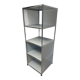 USM Haller shelf in light grey