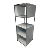 USM Haller shelf in light grey