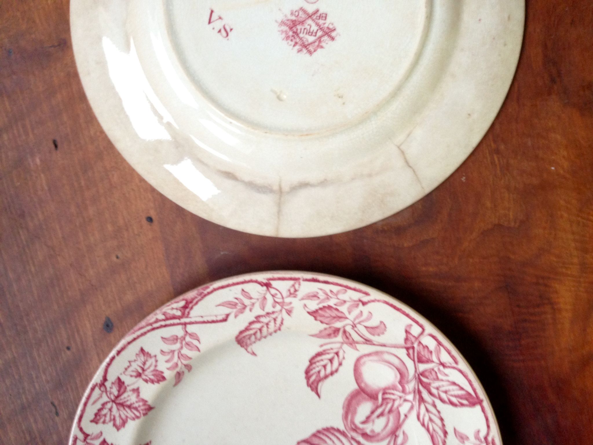 Assiettes anciennes XIXème