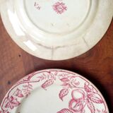 XIX old plates