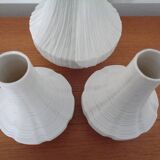 Mid-Century Op Art Vases from Heinrich, 1960s, Set of 3
