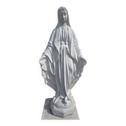 Stone statue of the Holy Virgin