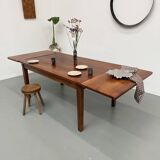 Cherry farmhouse table with 260cm extensions