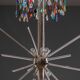 Floor Lamp by René Roubíček, Nový Bor, Glass & Metal, 1960s