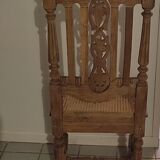 Solid wood chair seat aero-gummed canning