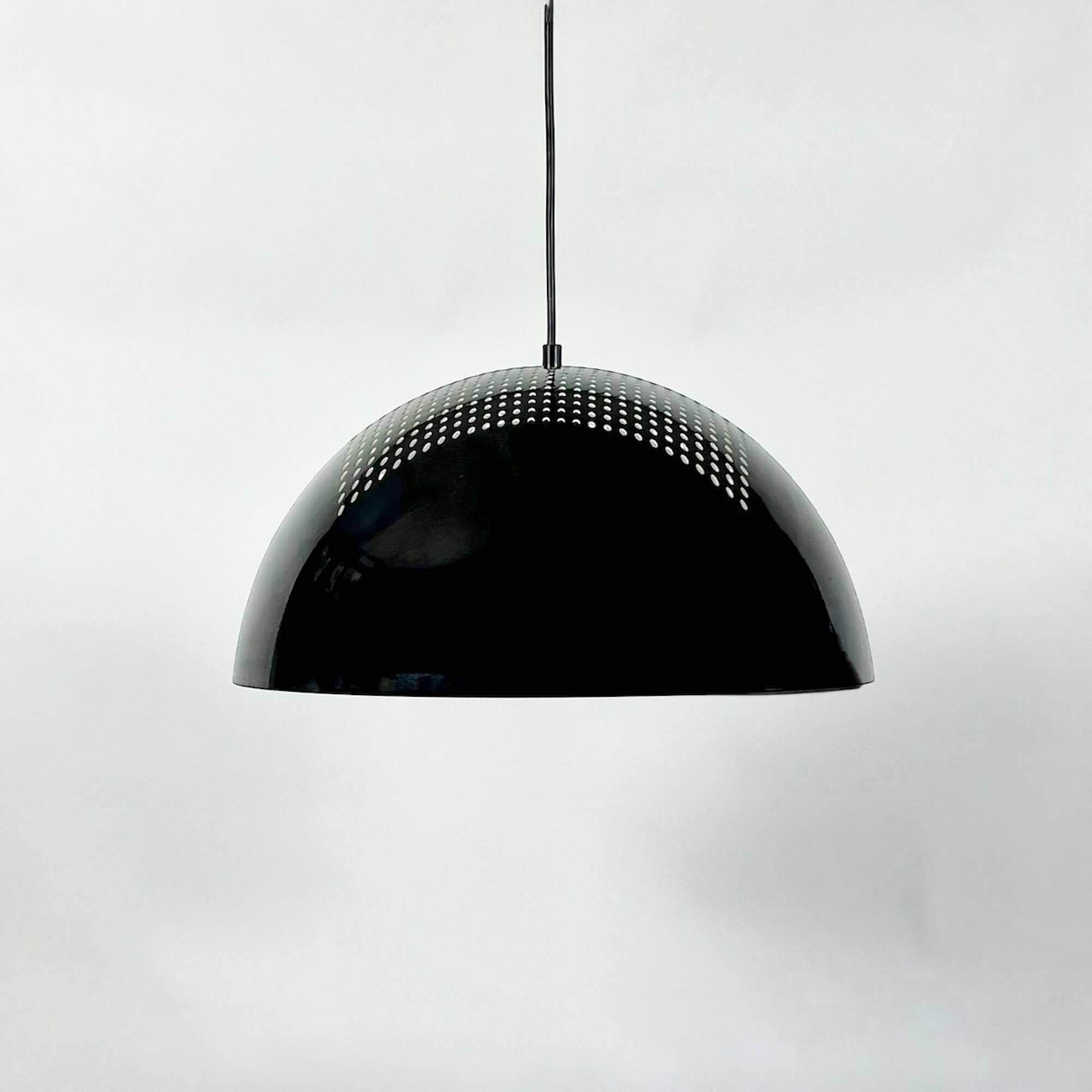 Rare Hanging Lamp by Piuluce Vicenza - Minimalistic Design Made in Italy, 1980s