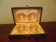 Duo of Saleron in crystal with their serving spoons, in original box - 50s -