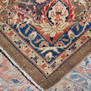 Large Antique Persian Carpet 300x397 cm, Medallion and Floral Patterns