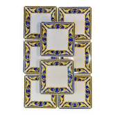 Set of 8 Impero plates by Tiffany Boutique