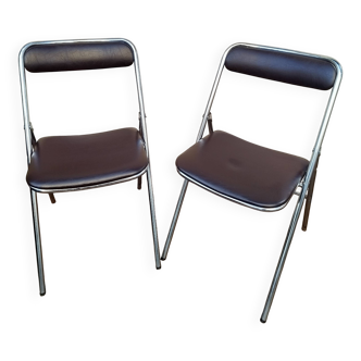 Lot chaise Souvignet made in france