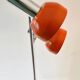 DBGM lamppost 2 lights orange and chrome 70s