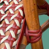 Paire d’anciennes chaises de bistrot terrasse