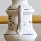 Lampe artisanale en faïence du Moustiers