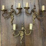 3 wall lights
