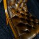 2 English Chesterfield chairs