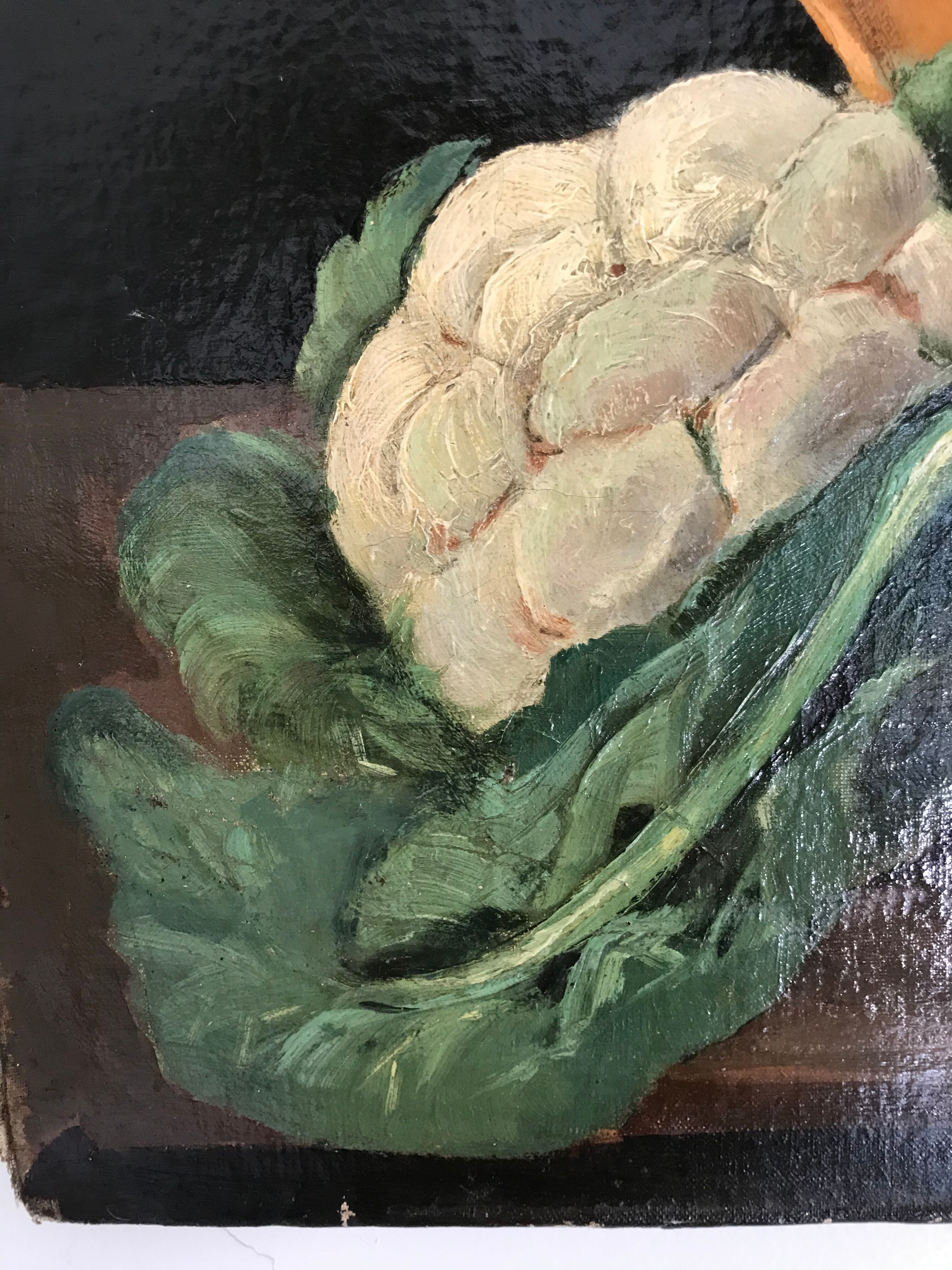 Oil on canvas still life