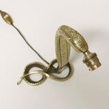 Bronze cobra lamp, 1950