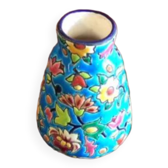 Longwy vase