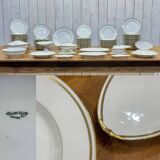 Service en porcelaine de Limoges - 107 pièces - années 1960