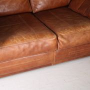 Roche Bobois leather sofa