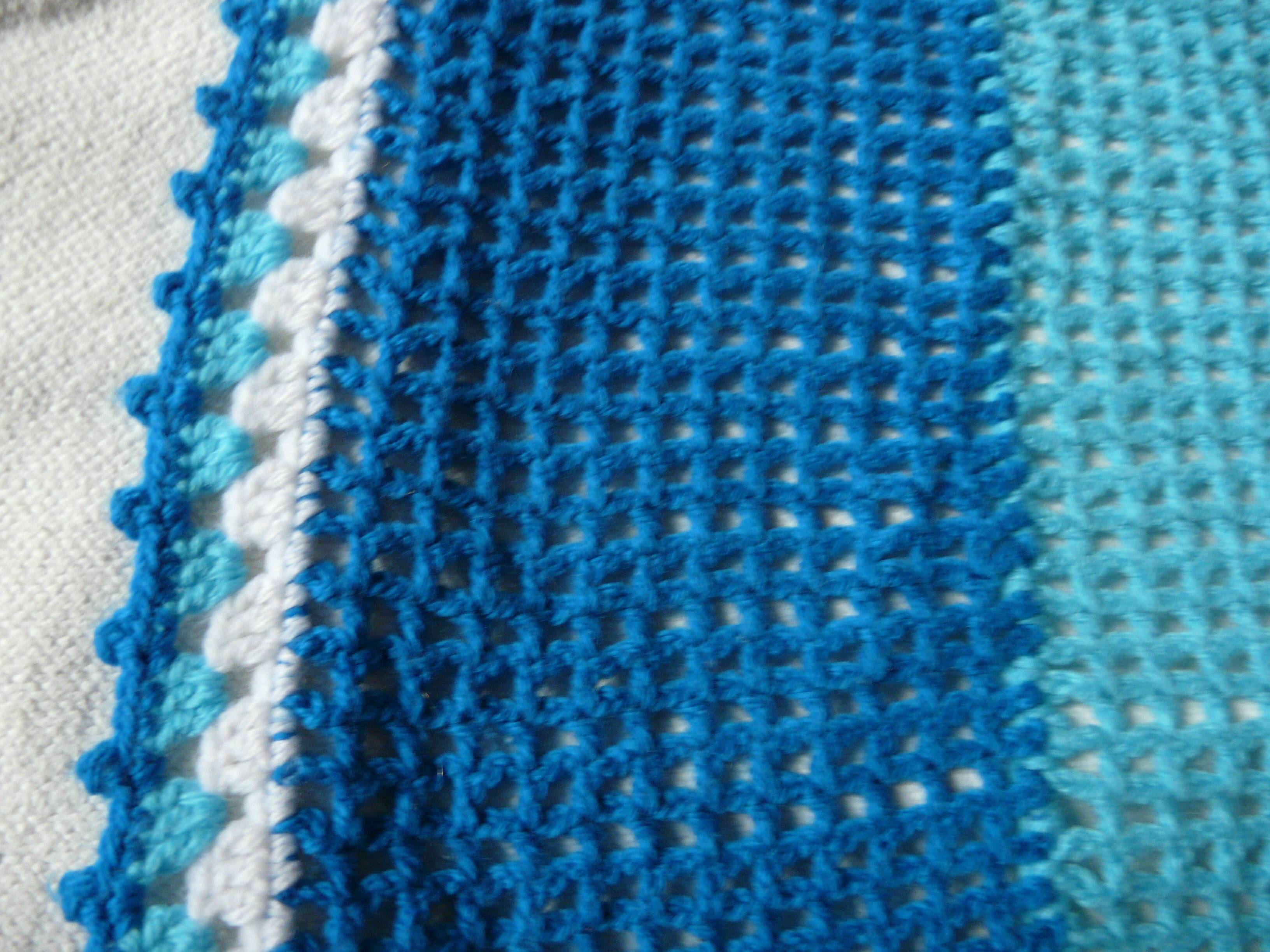 Crochet baby blanket 81X81