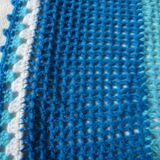 Couverture bébé crochet 81X81