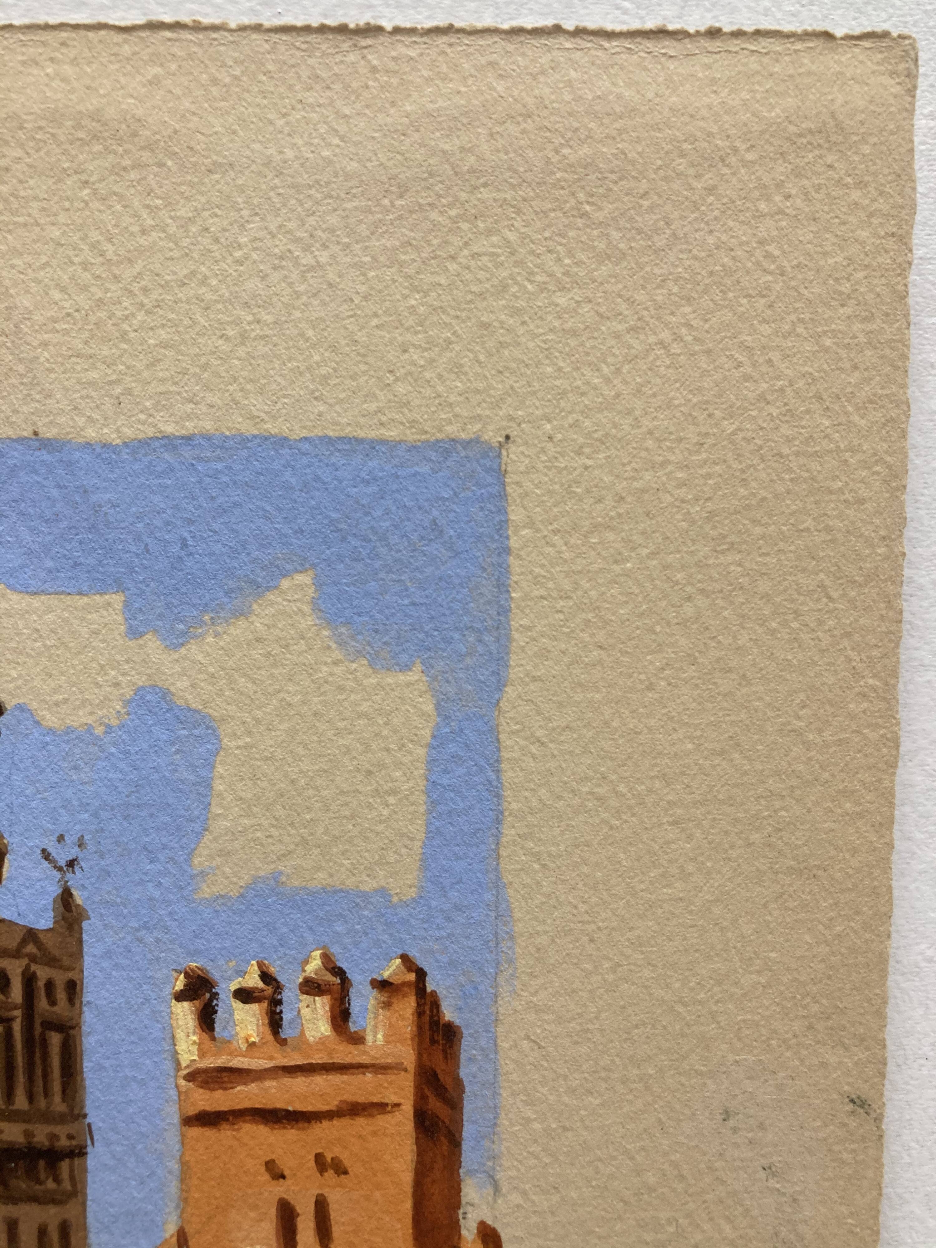 Watercolor landscape