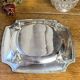 Silver-plated metal plate, Gallia model, Christofle
