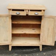 Very beautiful Parisian piece of furniture from 1940, 2 doors and 2 drawers, sanded and stripped