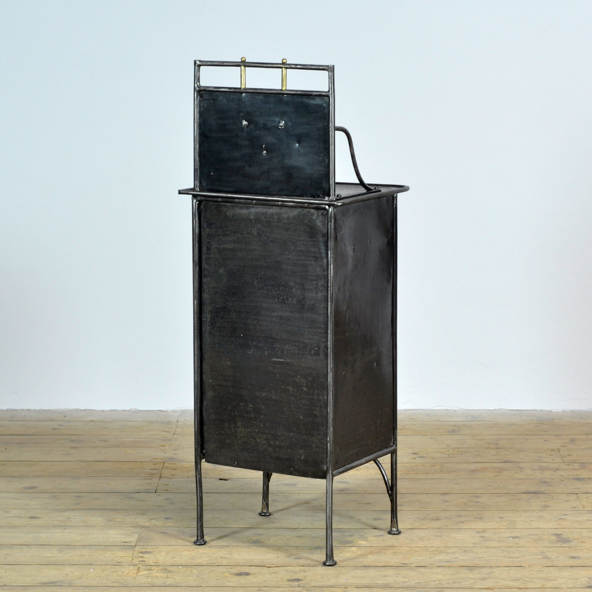 Iron bedside cabinet, 1910s