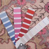 Vintage Turkish rug from Oushak, hand-woven 132x216 cm